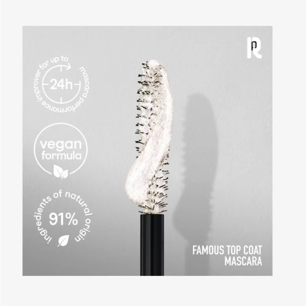Rabanne Glitter Famous Topcoat Mascara